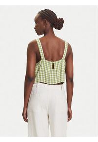 RVCA Top 23B041503 Zielony Relaxed Fit. Kolor: zielony. Materiał: wiskoza #6