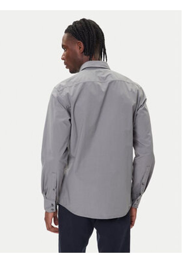 BOSS Koszula Relegant 50518304 Szary Regular Fit. Kolor: szary. Materiał: bawełna