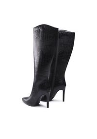 DeeZee Kozaki WYL2979-31 Czarny. Kolor: czarny. Materiał: skóra #4