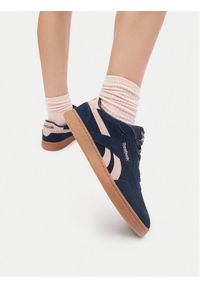 Reebok Sneakersy C-FORTE LOUNGER AR30252WDQT Granatowy. Kolor: niebieski. Materiał: skóra, zamsz #1