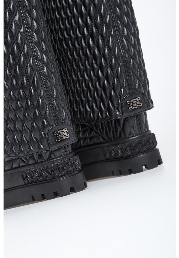 Casadei - Botki damskie skórzane CASADEI. Materiał: skóra
