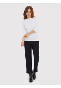 Vero Moda Bluzka Panda 10274133 Biały Regular Fit. Kolor: biały. Materiał: bawełna #3