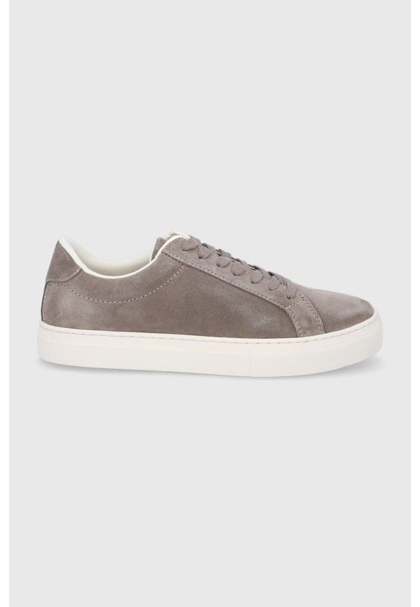 vagabond - Vagabond buty zamszowe PAUL 2.0 kolor zielony. Nosek buta: okrągły. Zapięcie: sznurówki. Kolor: zielony. Materiał: zamsz