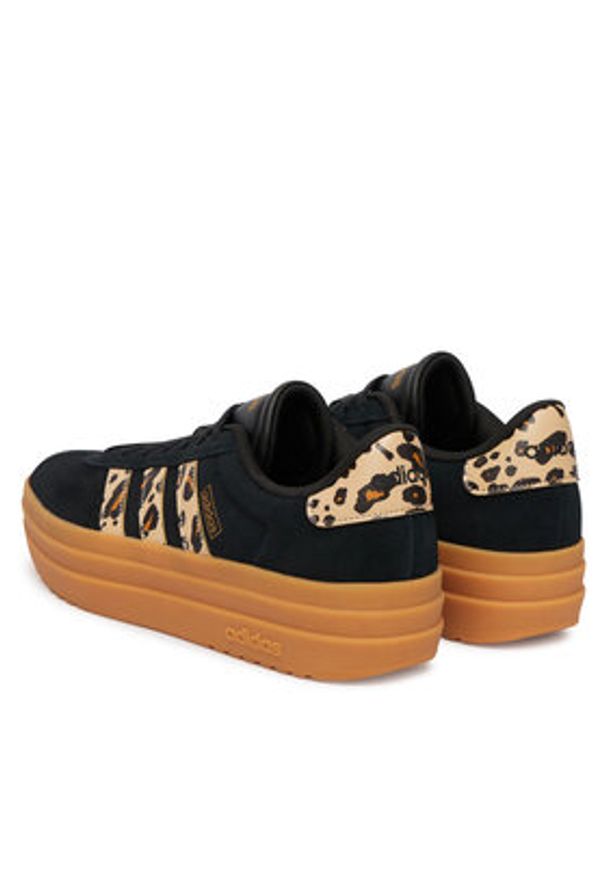Adidas - adidas Sneakersy Vl Court Bold KJ0295 Czarny. Kolor: czarny. Materiał: zamsz, skóra