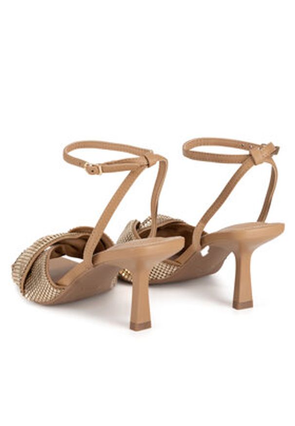 Jenny - JENNY Sandały R25SS01647 Brązowy. Kolor: brązowy. Materiał: materiał, syntetyk
