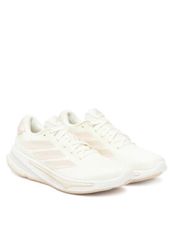 Adidas - adidas Buty do biegania Supernova Ease JQ2505 Écru. Materiał: materiał