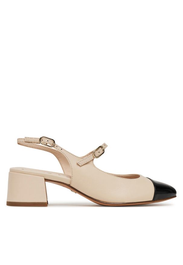 Czółenka Tamaris. Kolor: beżowy