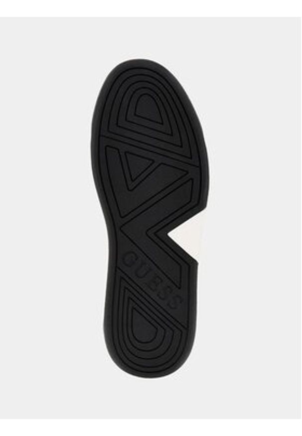 Guess Sneakersy FMFVEN FAB12 Beżowy. Kolor: beżowy. Materiał: skóra