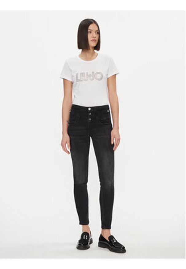 Liu Jo Jeansy UA4014 D4391 Czarny Skinny Fit. Kolor: czarny