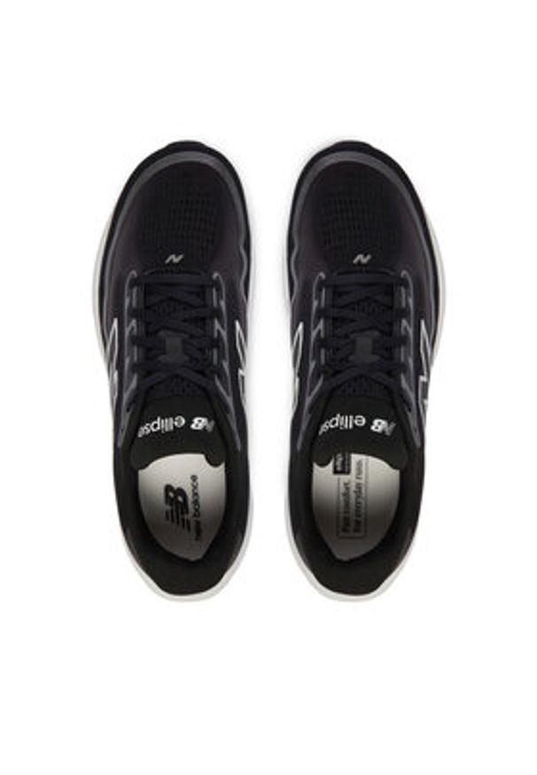 New Balance Buty do biegania Fresh Foam Ellipse v1 MELPS20Y Czarny. Kolor: czarny. Materiał: materiał