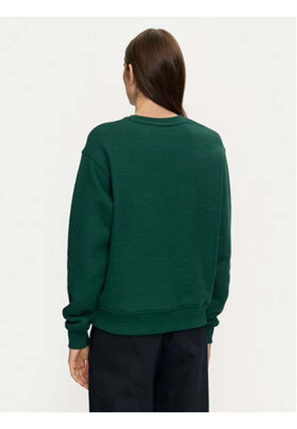 TOMMY HILFIGER - Tommy Hilfiger Bluza Modern WW0WW43574 Zielony Regular Fit. Kolor: zielony. Materiał: bawełna