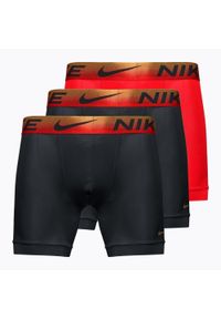 Bokserski męskie Nike Dri-Fit Essential Micro Boxer Brief 3 pary. Kolor: wielokolorowy. Technologia: Dri-Fit (Nike)