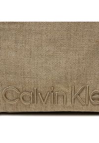 Calvin Klein Torebka Summer Story K60K611994 Beżowy. Kolor: beżowy