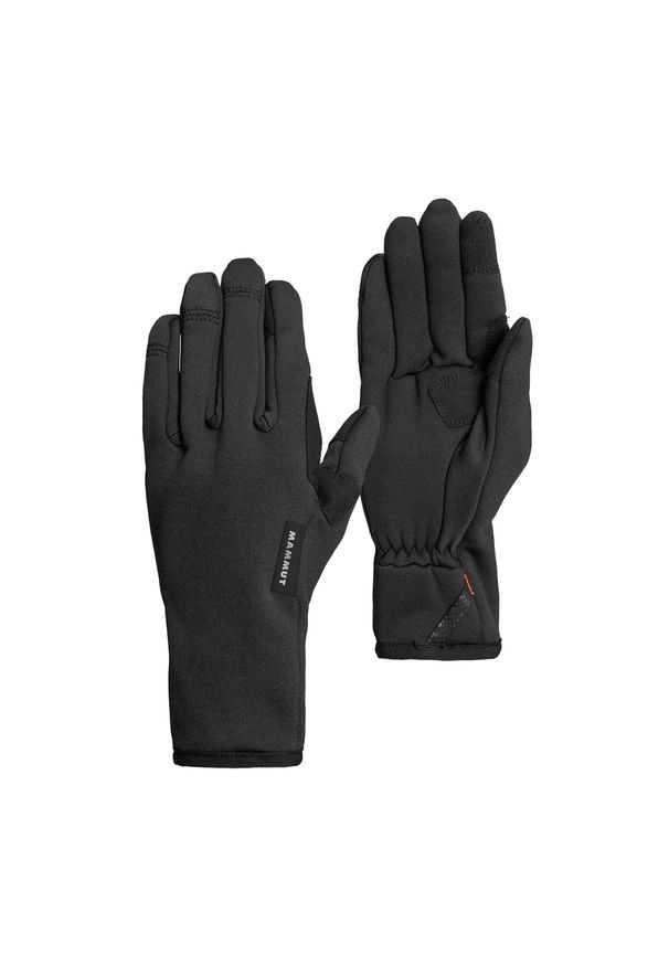 Rękawice trekkingowe Mammut Fleece Pro. Kolor: czarny. Sport: turystyka piesza