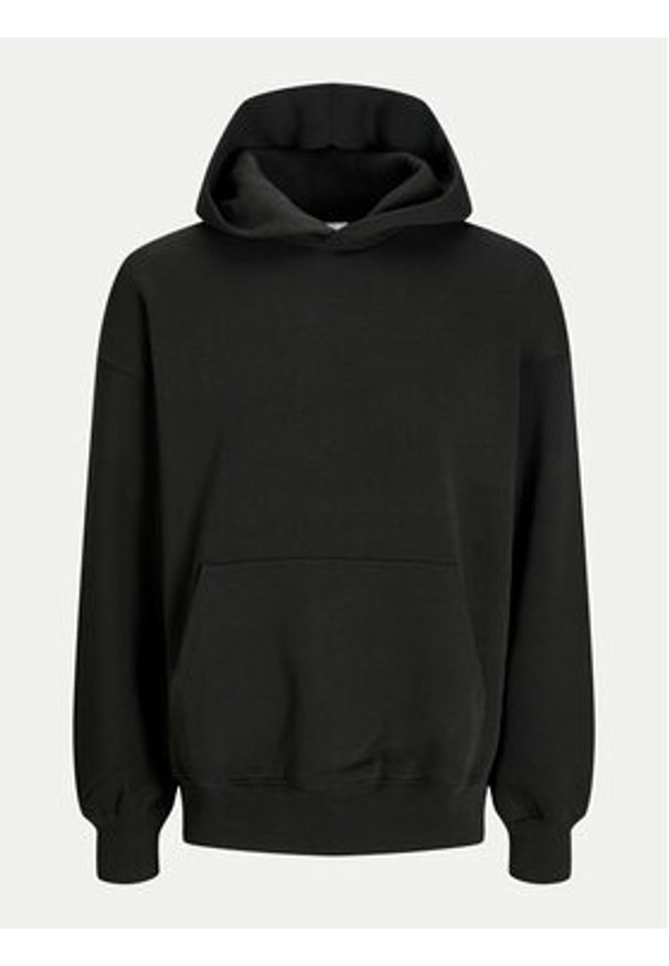 Jack & Jones - Jack&Jones Bluza Urban Edge 12259944 Czarny Loose Fit. Kolor: czarny. Materiał: bawełna, syntetyk