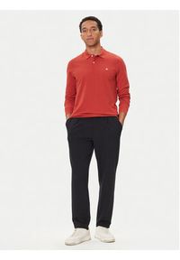 United Colors of Benetton - United Colors Of Benetton Polo 3089J3204 Bordowy Regular Fit. Typ kołnierza: polo. Kolor: czerwony. Materiał: bawełna #2