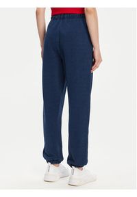 Guess Jeans Spodnie dresowe W5YB65 KCXQ1 Granatowy Regular Fit. Kolor: niebieski. Materiał: bawełna