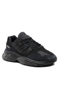Adidas - Buty adidas Retropy F90 HP2200 Cblack/Cblack/Carbon. Kolor: czarny. Materiał: skóra #1