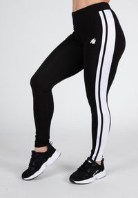 GORILLA WEAR - Hailey Leginsy - Czarny. Kolor: czarny. Sport: fitness
