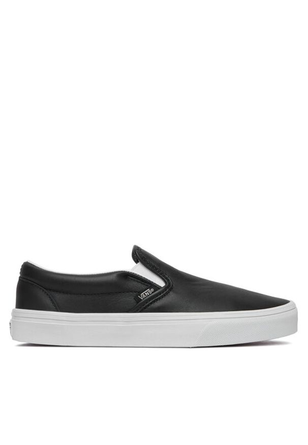 Vans Tenisówki Classic Slip-On VN000EACBPB1 Czarny. Zapięcie: bez zapięcia. Kolor: czarny. Materiał: skóra
