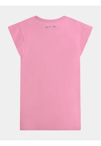 Karl Lagerfeld Kids Sukienka codzienna Z30077 S Różowy Regular Fit. Okazja: na co dzień. Kolor: różowy. Materiał: bawełna. Typ sukienki: proste. Styl: casual #2