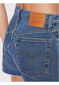 Levi's® Szorty jeansowe 501® 56327-0242 Niebieski Slim Fit. Kolor: niebieski. Materiał: jeans, bawełna