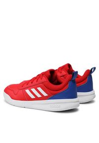 Adidas - adidas Sneakersy Tensaur K GZ7717 Czerwony. Kolor: czerwony. Materiał: skóra