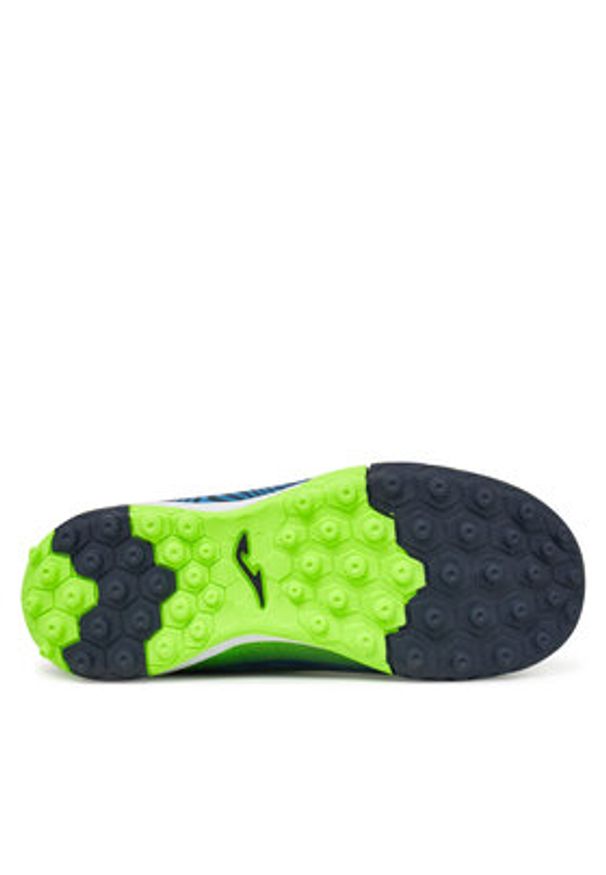 Joma Buty do piłki nożnej Evolutiion Jr 2503 EVJS2503TF Granatowy. Kolor: niebieski. Materiał: skóra