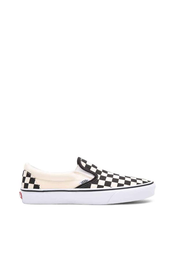 Vans - Obuwie sportowe Mężczyzna VANS UA Classic Slip-On. Zapięcie: bez zapięcia. Kolor: biały. Materiał: tkanina. Model: Vans Classic. Sport: skateboard