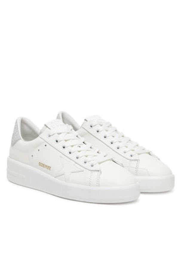 GOLDEN GOOSE Sneakersy Pure New GWF00197.F000538.80185 Biały. Kolor: biały. Materiał: skóra