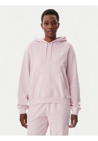 New Balance Bluza WT41507 Różowy Relaxed Fit. Kolor: różowy. Materiał: syntetyk