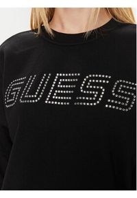 Guess Bluza Skylar V4GQ07 K8802 Czarny Relaxed Fit. Kolor: czarny. Materiał: syntetyk