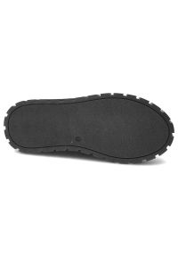 Czarne Sneakersy Pollonus Wygodne Skórzane Buty Damskie. Okazja: na spacer, na co dzień. Kolor: czarny. Materiał: skóra. Sport: turystyka piesza #4