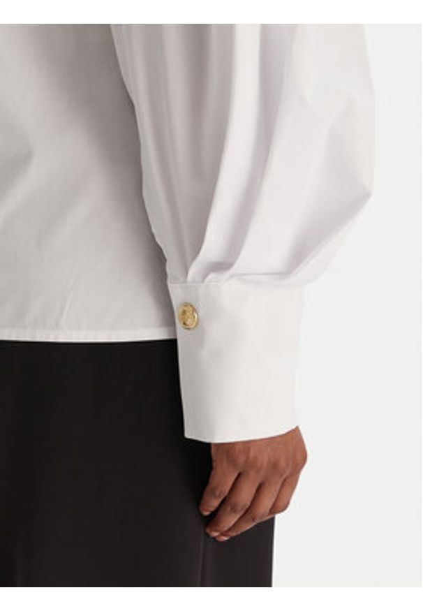 Babylon Koszula MF0302 Biały Regular Fit. Kolor: biały. Materiał: bawełna