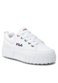 Sneakersy Fila. Kolor: biały