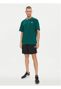 Adidas - adidas Szorty sportowe Train Essentials Piqué 3-Stripes Training Shorts IB8111 Czarny Regular Fit. Kolor: czarny. Materiał: syntetyk. Styl: sportowy #3