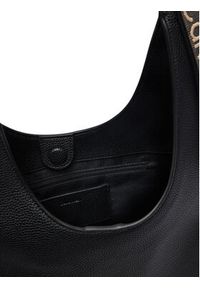 Calvin Klein Torebka Webbing Adj Strap Large Shoulder LV04F3643G Czarny. Kolor: czarny. Materiał: skórzane #3