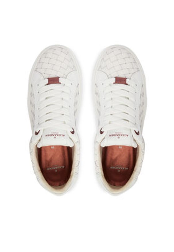 Alexander Smith Sneakersy London ALBDLHW Biały. Kolor: biały. Materiał: skóra