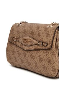 Guess Torebka Katya HWSG96 52210 Brązowy. Kolor: brązowy. Materiał: skórzane