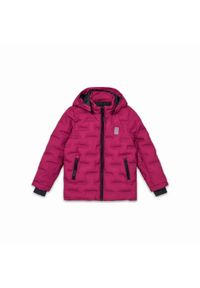 LEGO Wear - Kurtka zimowa dziecięca LEGO. Kolor: różowy. Sezon: zima