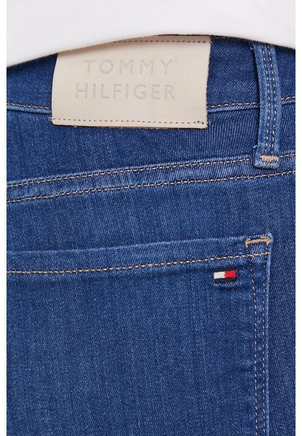 TOMMY HILFIGER - Tommy Hilfiger Jeansy Como damskie medium waist. Kolor: niebieski