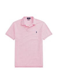 Polo Ralph Lauren Polo Core Replen 710795080 Różowy Slim Fit. Typ kołnierza: polo. Kolor: różowy. Materiał: bawełna #4