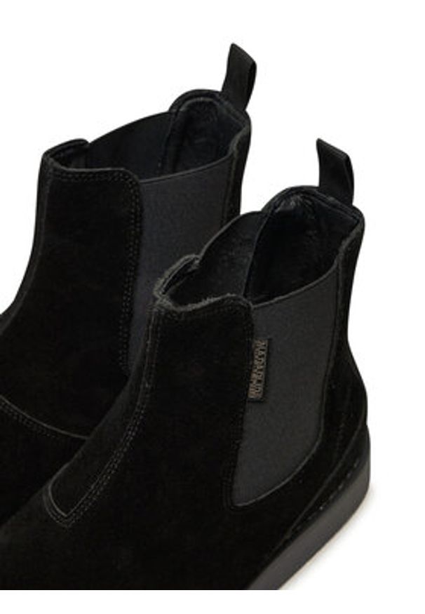 Napapijri Sztyblety NP0A4IKP Czarny. Kolor: czarny. Materiał: zamsz, skóra