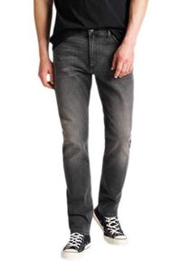 Lee - LEE RIDER MĘSKIE SPODNIE JEANSOWE JEANSY DARK STONE WASH L701NLRD