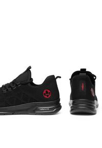 Rieker Sneakersy B7376-00 Czarny. Kolor: czarny. Materiał: materiał #6