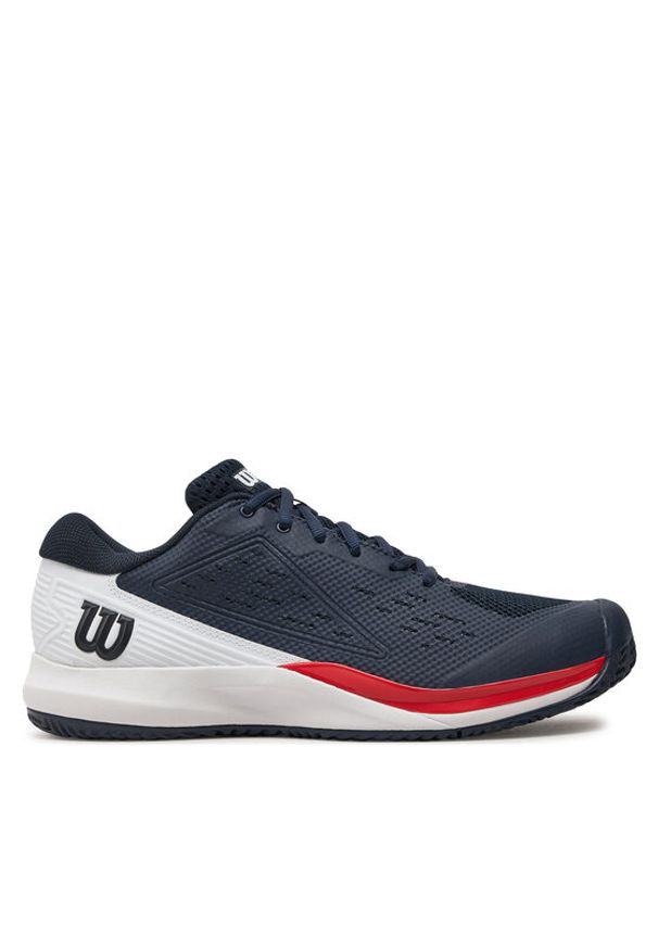 Wilson Buty do tenisa Rush Pro Ace WRS332730 Granatowy. Kolor: niebieski. Materiał: materiał. Sport: tenis