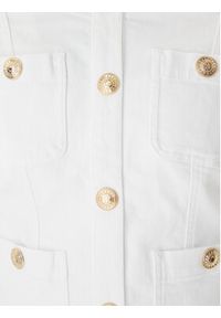 Liu Jo Kurtka jeansowa UA6260 D0275 Biały Regular Fit. Kolor: biały. Materiał: bawełna #3