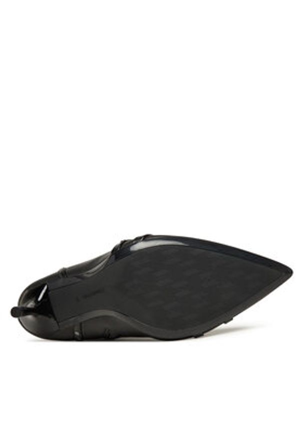Karl Lagerfeld - KARL LAGERFELD Kozaki KL30987 Czarny. Kolor: czarny. Materiał: skóra