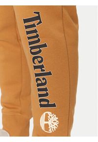 Timberland Spodnie dresowe TB0A5YFB Beżowy Regular Fit. Kolor: beżowy. Materiał: bawełna #5
