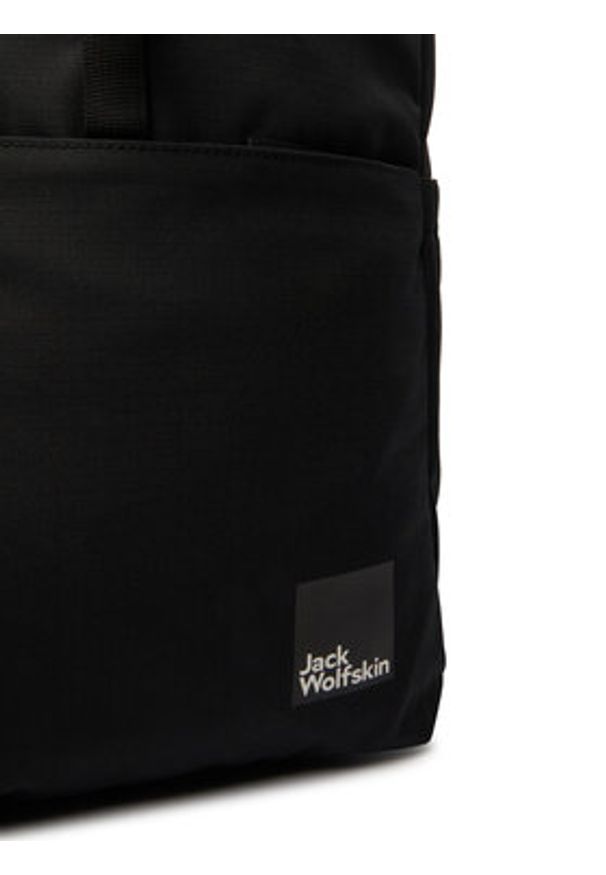 Jack Wolfskin Plecak Island A64015 Czarny. Kolor: czarny. Materiał: materiał